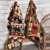 Wildlife Patch Plush Throw - OUT OF STOCK UNTIL 11/18/2026