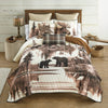 Wildlife Hideaway Quilt Bed Set - Queen