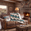 Dakota Sky Plush Throw