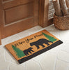 Wipe Your Paws Bear Coir Doormat