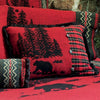 Wooded River Bear 5 Rectangle Pillow