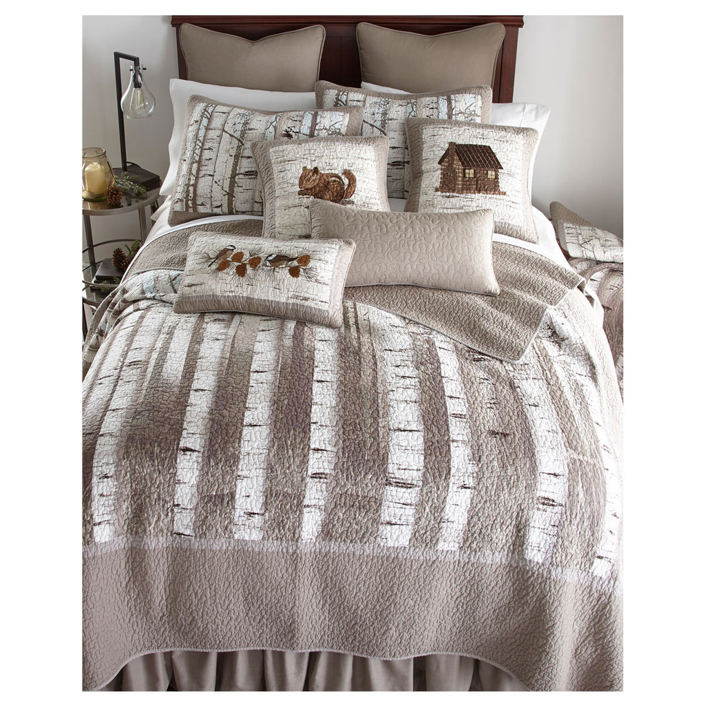 Woodland Birch Quilt - Full/Queen