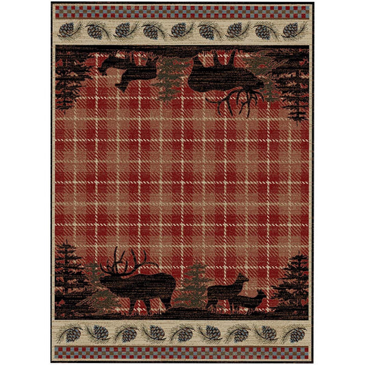 Woodland Elk Trail Rug Collection