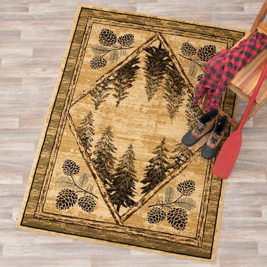 Woodland Serenity Rug Collection