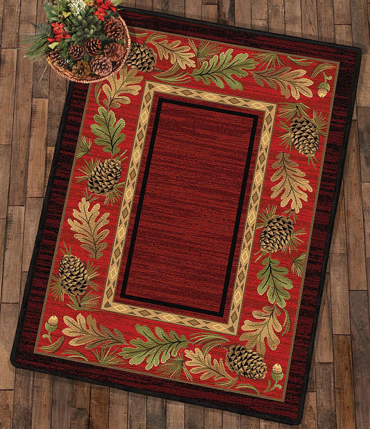 Woodlands Pinecone Rug Collection