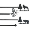 Wrought Iron Curtain Rods