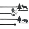 Wrought Iron Curtain Rods