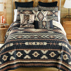 Western Mocha Quilt Bedding Collection