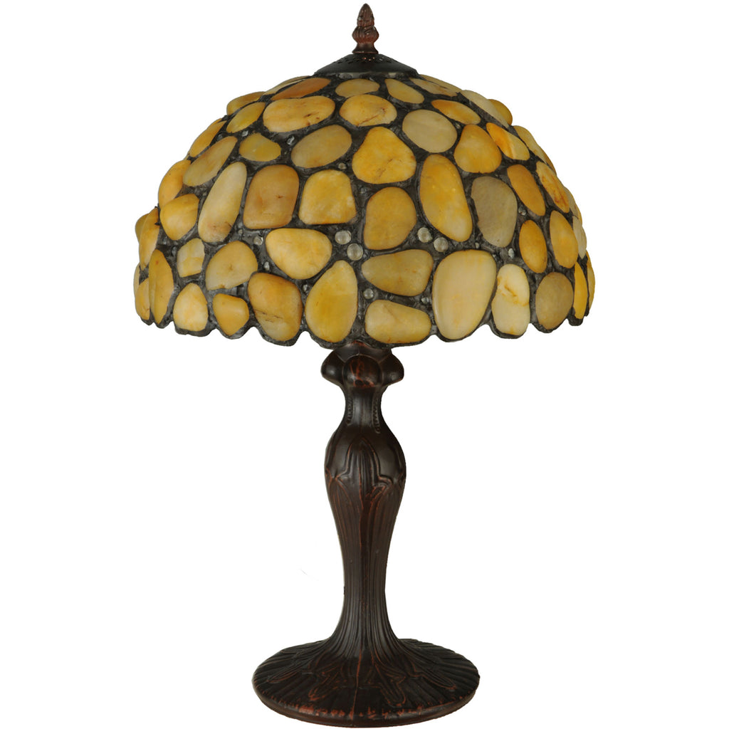 Yellow Rocks Table Lamp