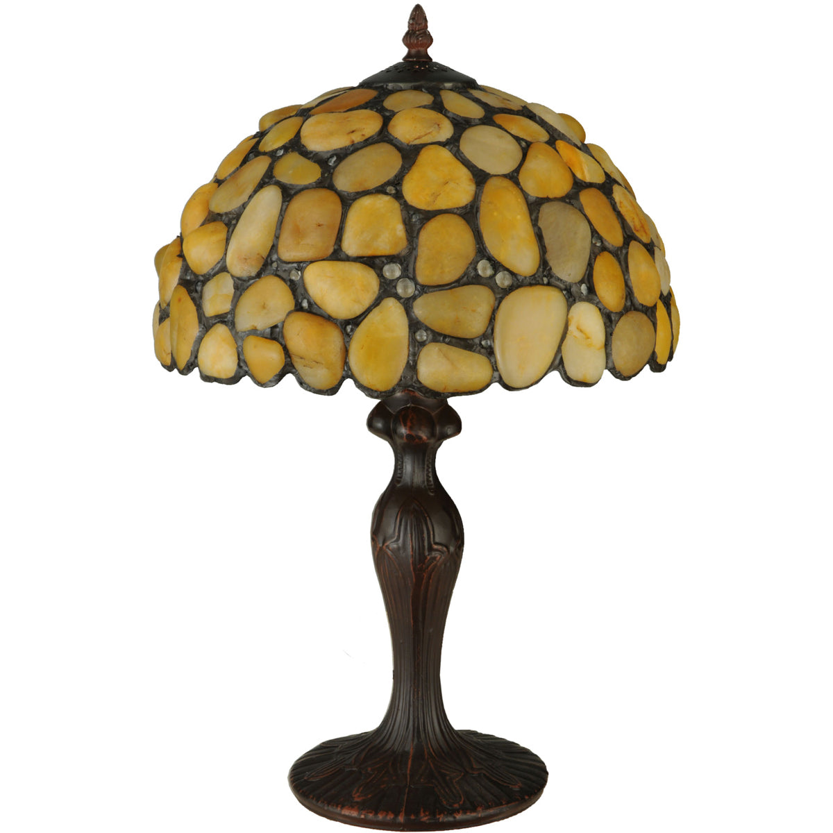 Yellow Rocks Table Lamp