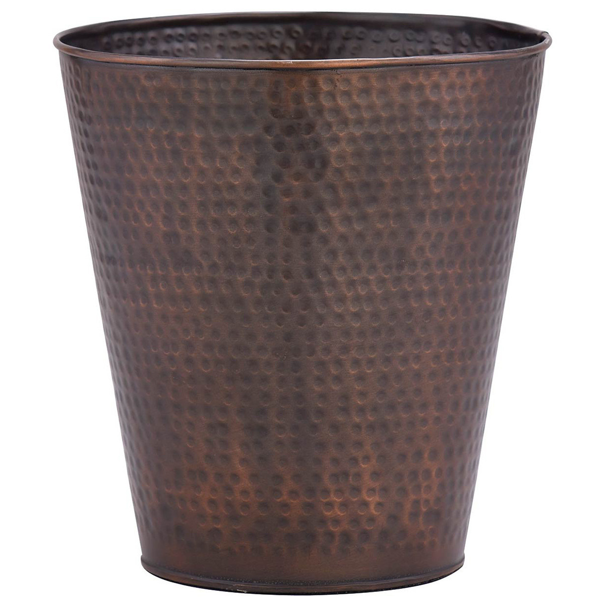 Ranch Copper Waste Basket | Black Forest Decor