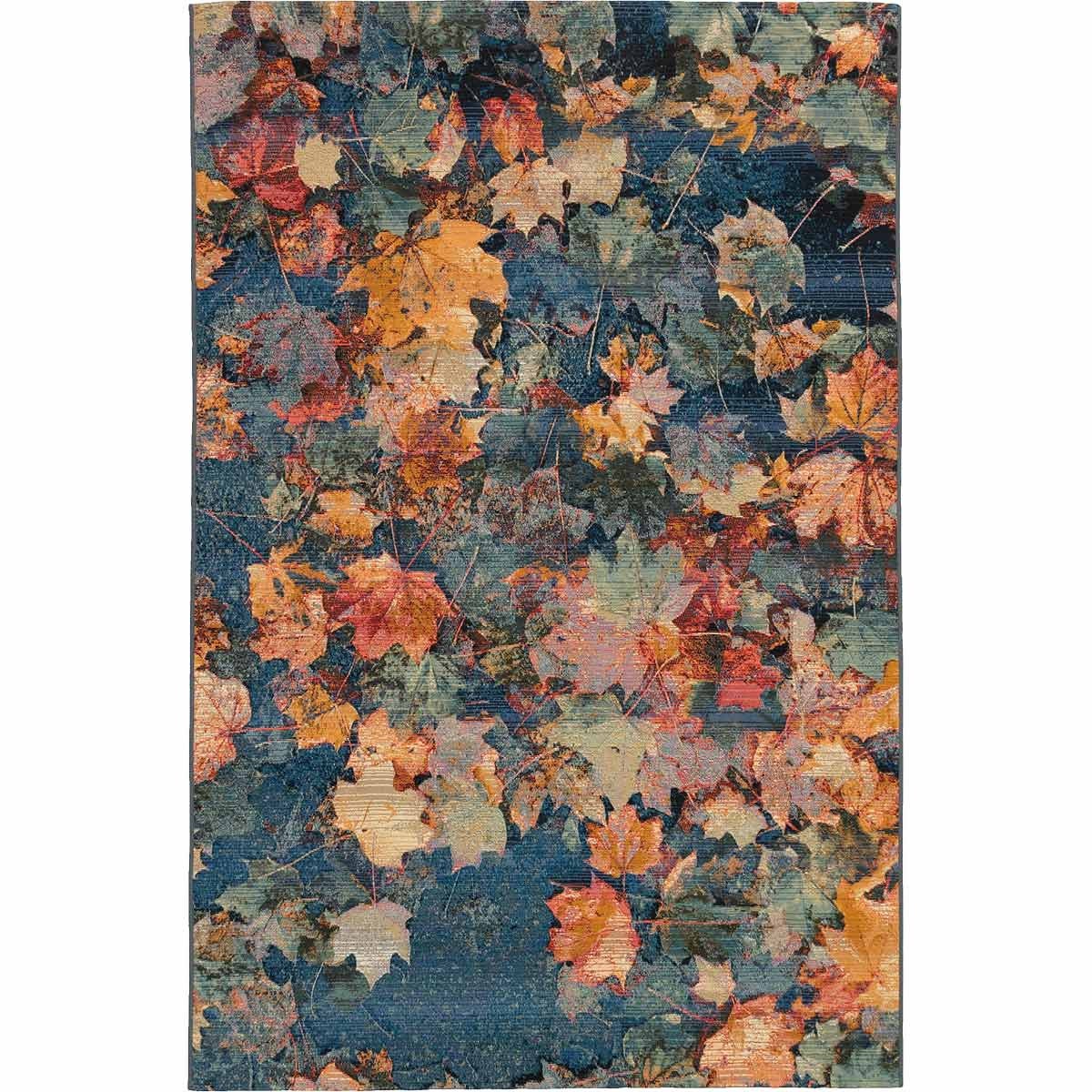 Maple Rainbow Indoor/Outdoor Rug - 5 x 8 | Black Forest Decor