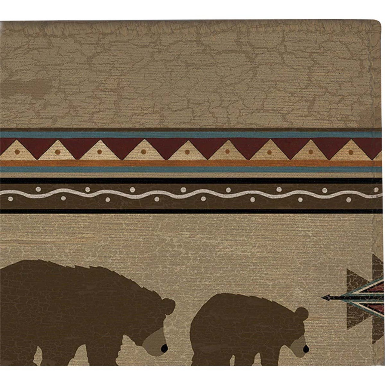 Lakeside Wilderness Outdoor Rug - 4 x 6 | Black Forest Decor