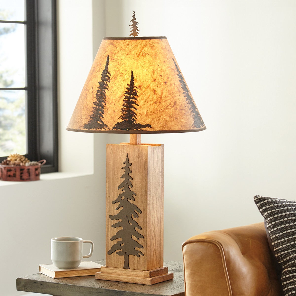 Pine Ridge Table Lamp Black Forest Decor