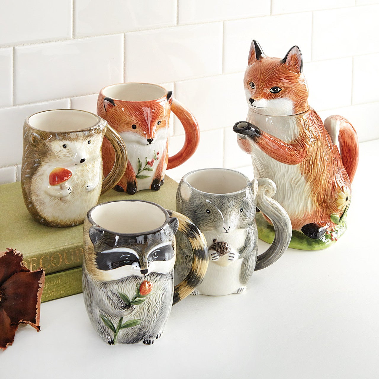 Forest Friends Ceramic Drinkware