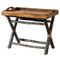 Black Forest Hickory Tray End Table
