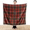 Glasgow Plaid Plush Throw