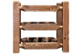 Homestead Countertop Wine Rack - Stained & Lacquered