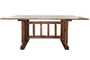 Homestead Trestle Dining Table - Stained & Lacquered