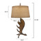 Moose Shed Antler Table Lamp