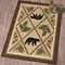 Nantahala Trails Bear Rug - 4 x 5