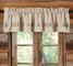 Pine Trees Embroidered Valance