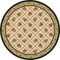 Pinecone Haven Natural Rug - 8 Ft. Round