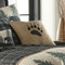 Timberland Plaid Bear Paw Pillow