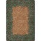 Tooled Turquoise Rug - 4 x 5
