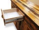 Barnwood Buffet w/Tree Carvings