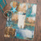 Watercolor Rust Rug - 4 x 5