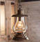 Weathered Patina Lantern Pendant Light