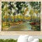 Wooded Path Outdoor Canvas Art