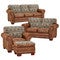 Deer Teal Lodge 4-Piece Set