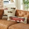 Colorful Trout Hooked Wool Pillow