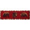 Bear Trio 32 Inch Hickory Bench