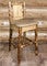 Cascade Counter Stool with Buckskin Upholstery and Back - Wolf