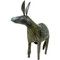 Reclaimed Metal Donkey Sculpture