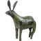 Reclaimed Metal Donkey Sculpture