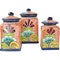 Tecumseh Ceramic Kitchen Canisters - Set of 3 - OVERSTOCK