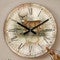 Wading Deer Wall Clock