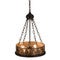 Primitive Pine Inverted Pendant Light