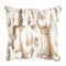 Brown Pieced Rabbit Pillow - 26 x 26