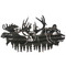 Majestic Trio Wildlife Metal Wall Art - CLEARANCE