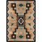 Tribal Turquoise Rug - 8 x 11