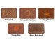 Tooled Leather Bench