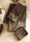 Western Paisley Chocolate Fingertip Towel