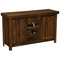 Barnwood Sideboard with Wine Rack Shelves