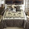 Pinecone Path Bear Quilt Bed Set - Queen