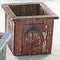 Southwestern Wood Storage Bin - Red - OVERSTOCK
